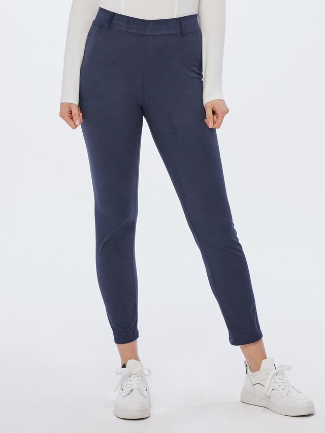 Hose Chloé Velourslederoptik