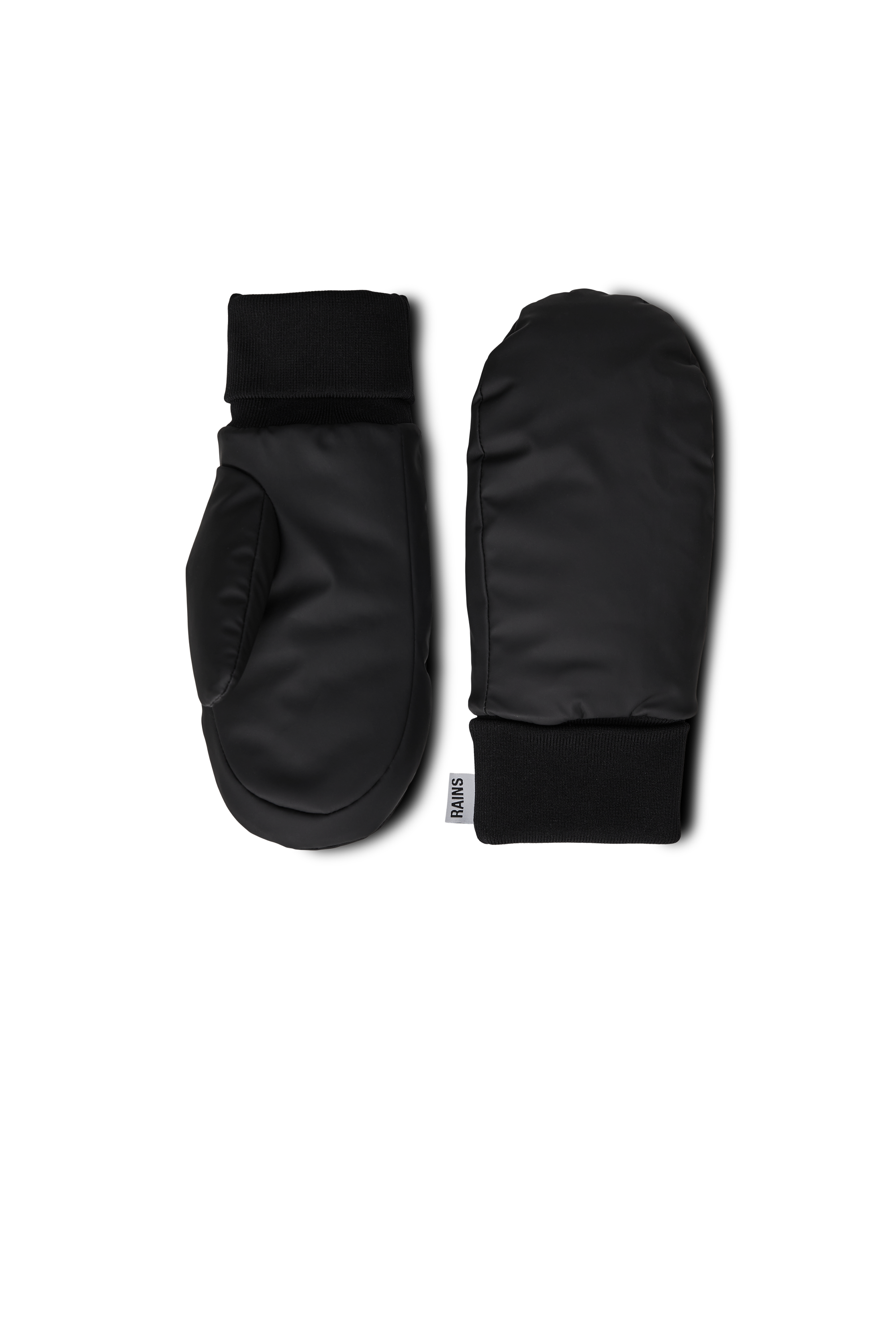 RAINS Gants Puffer Mittens Noir