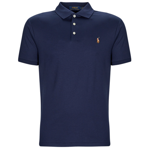 Polo Ralph Lauren - POLO COUPE DROITE EN PIMA COTON Marino