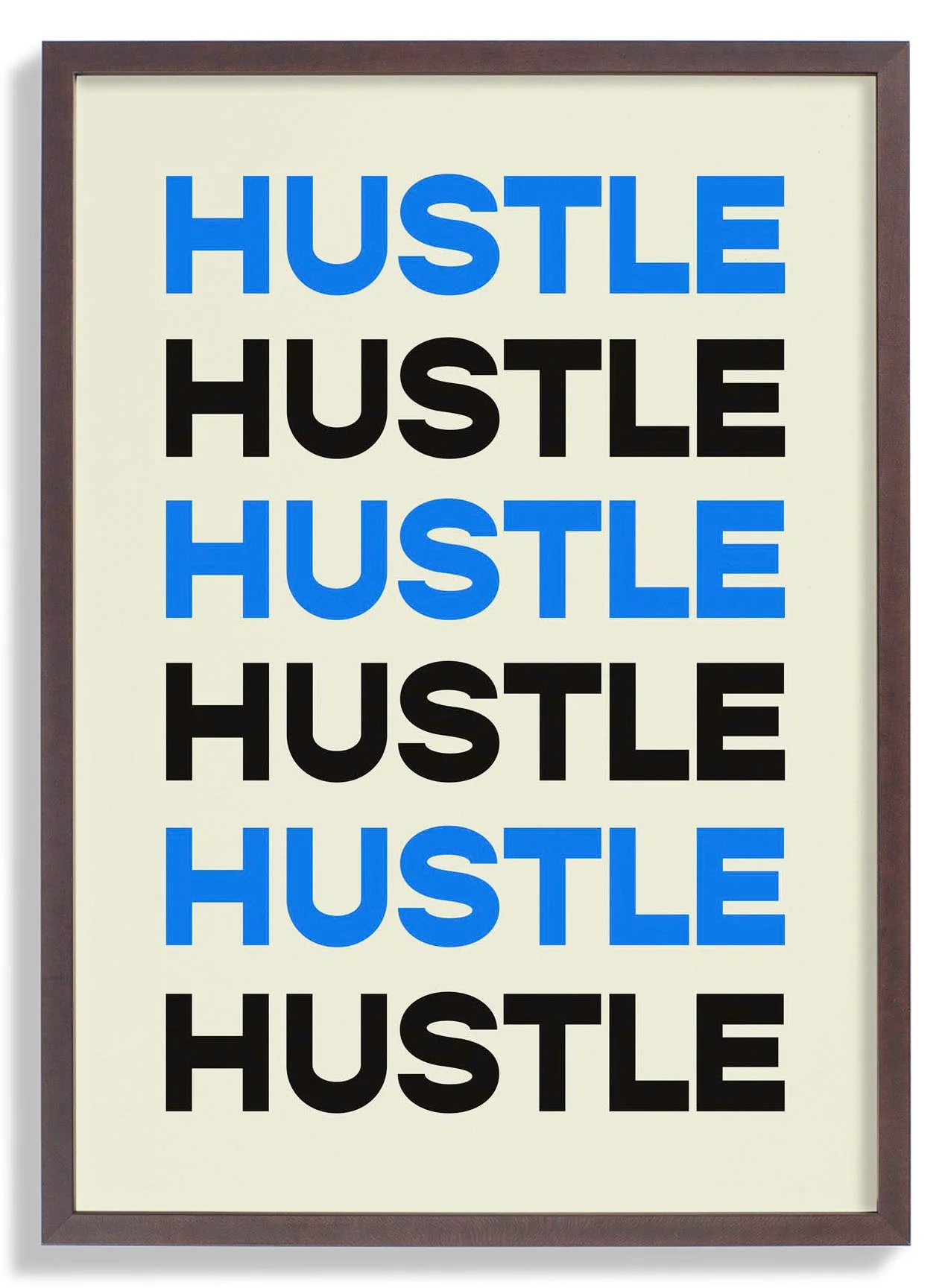 Hustle Kunstdruck