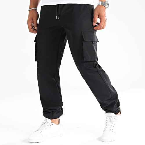 Lot De 2 Pantalons Cargo 0463 0272 Gris Noir