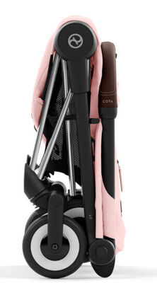 Cybex COYA Trille, Peach Pink/Chrome Dark Brown