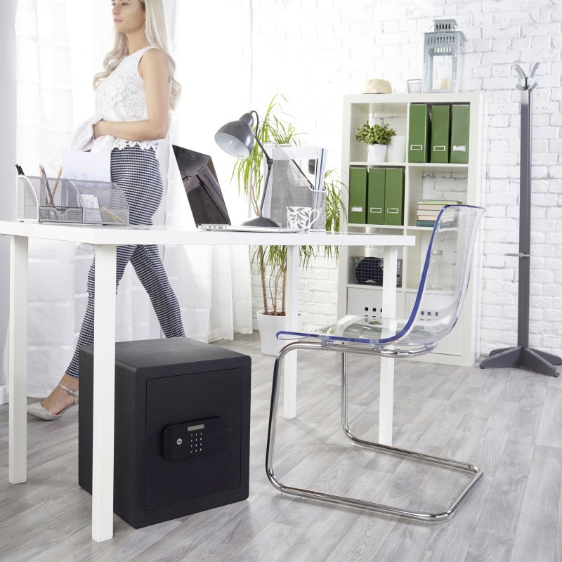 Coffre-fort Protection High Sécurité 38 L - serrure électronique Yale