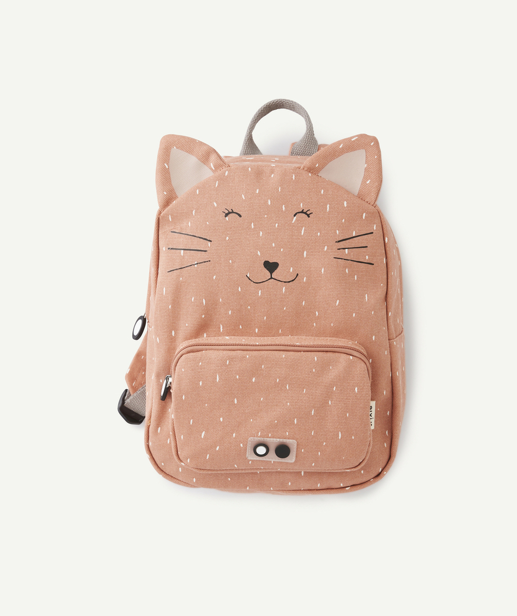 TRIXIESAC À DOS ENFANT ROSE CHAT