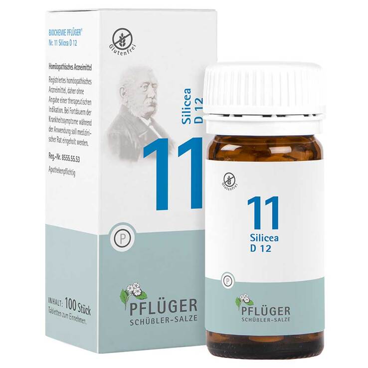 Biochemie Pflüger 11 Silicea D 12 Tabletten, 100 St