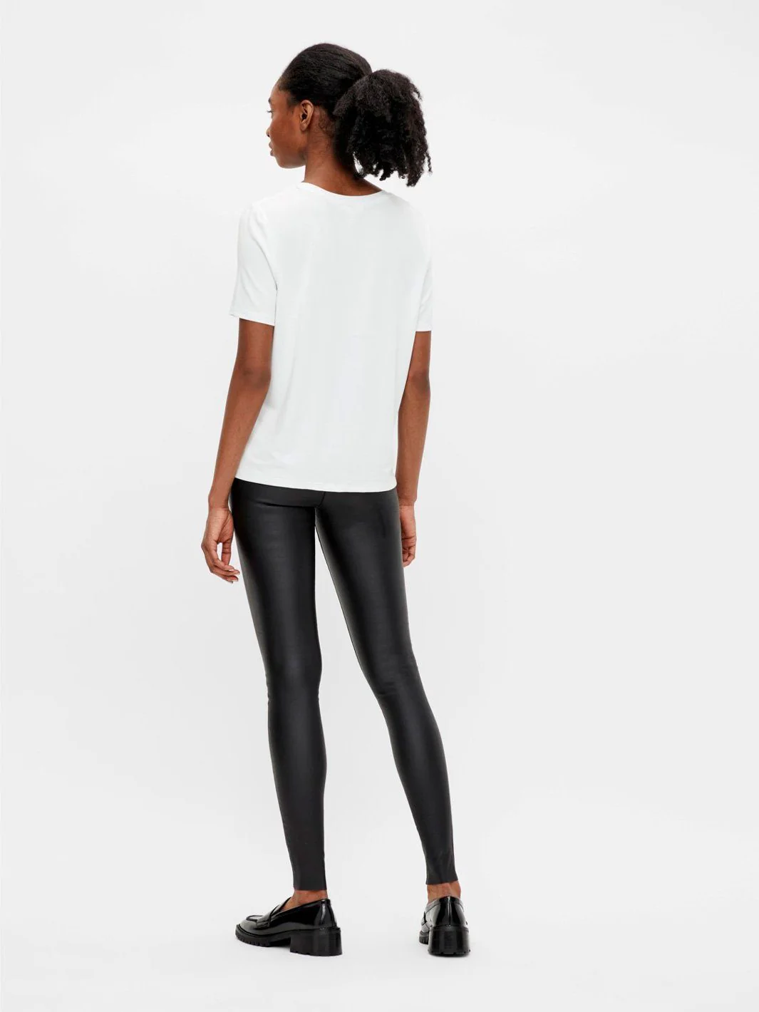 Object ObjBelle Mw Coated Leggings black
