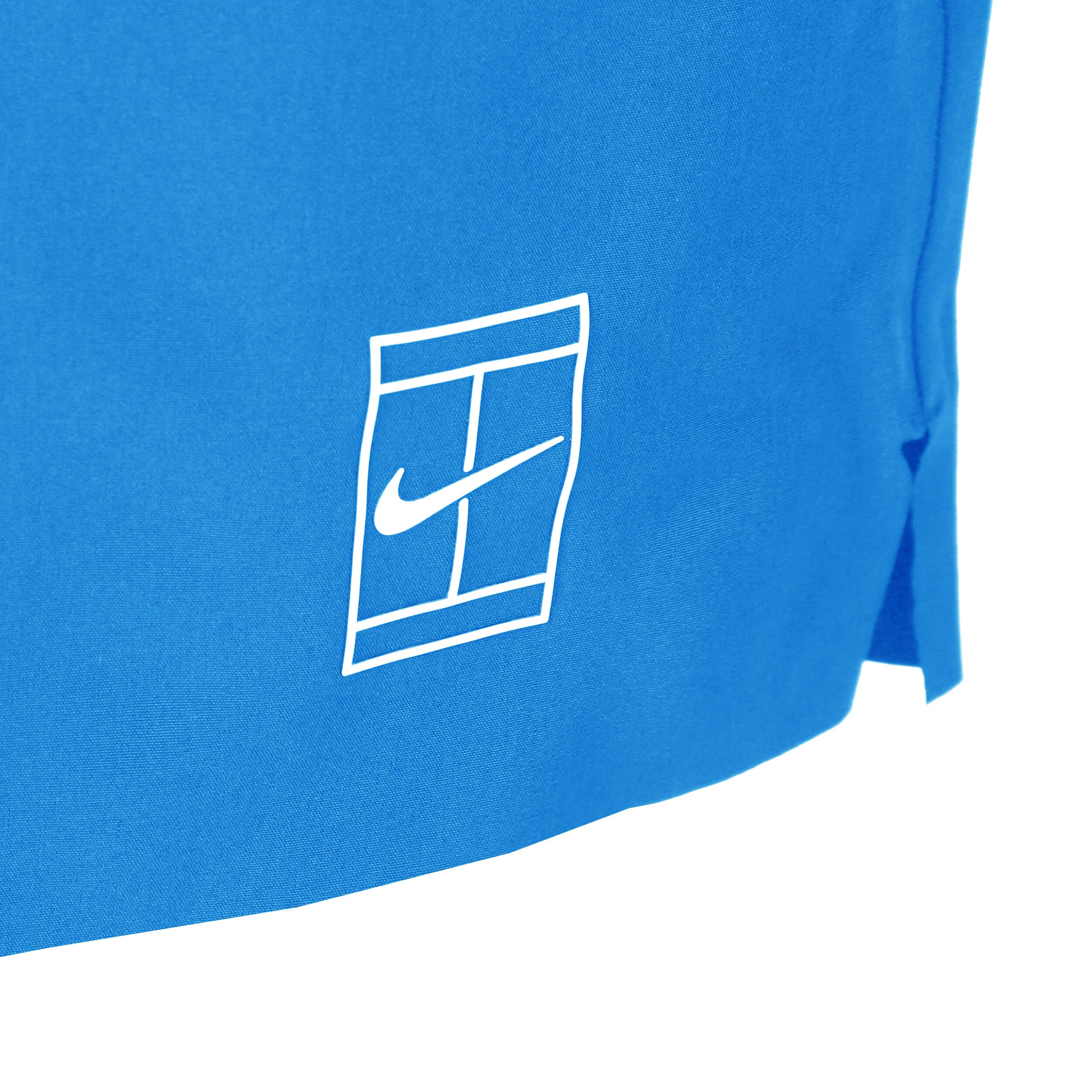 Nike Court Dri-Fit Advantage 6in Shorts Hommes - Bleu , Blanc