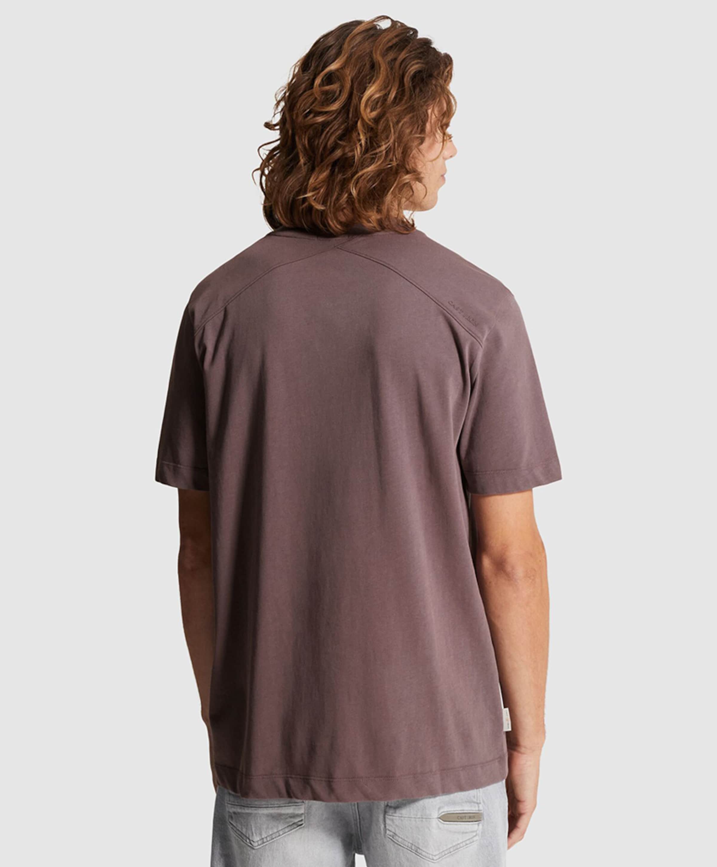 Cast Iron Heren T-shirt paars