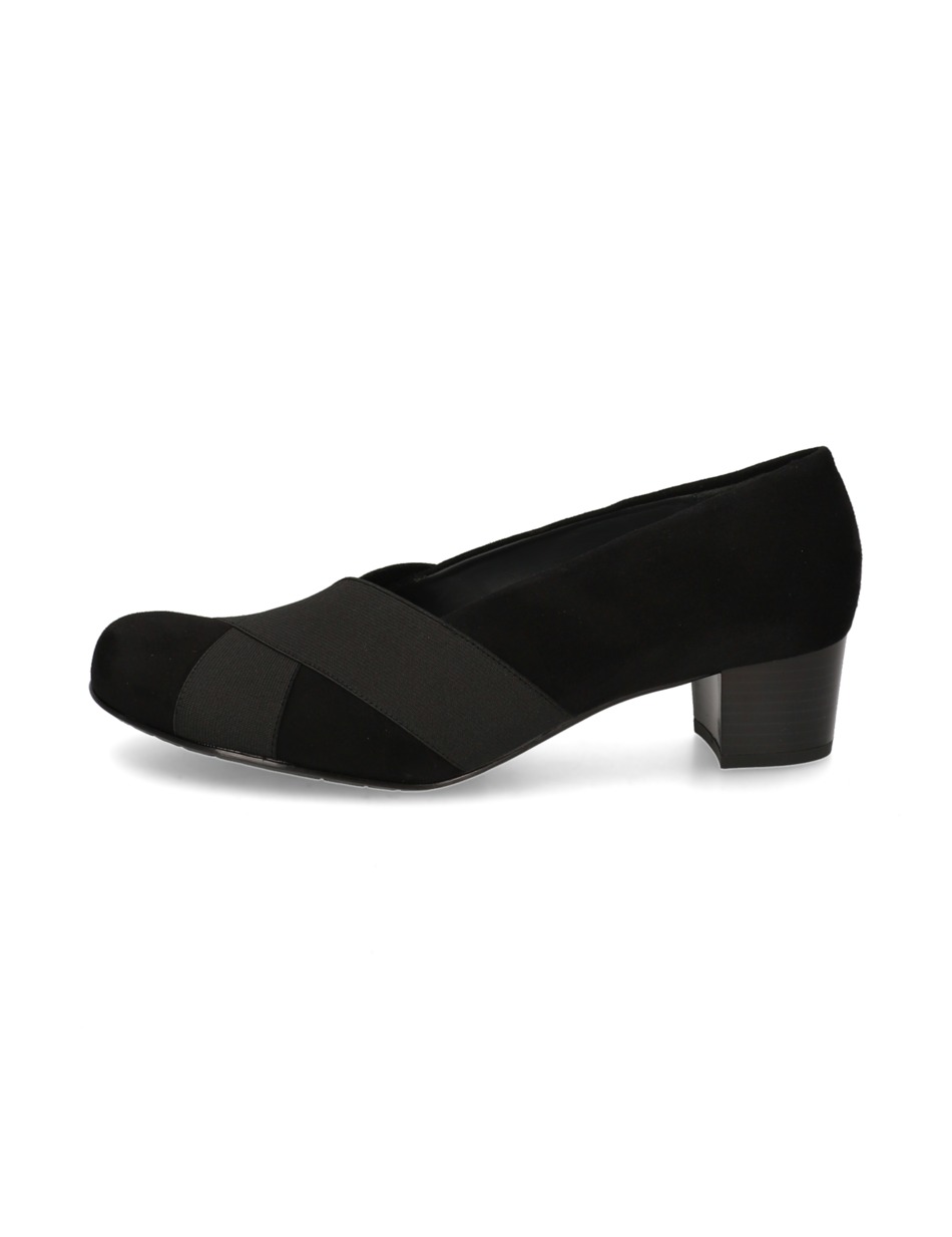 Veloursleder Pumps