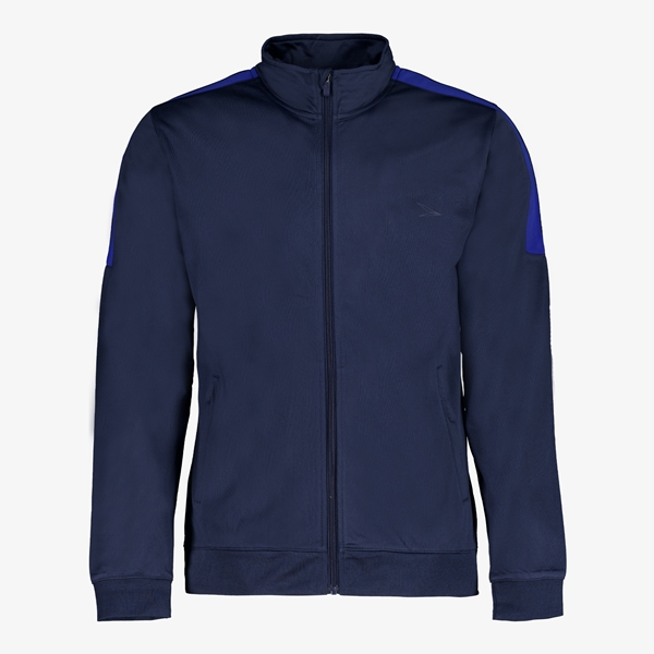 Dutchy heren trainingsjas blauw