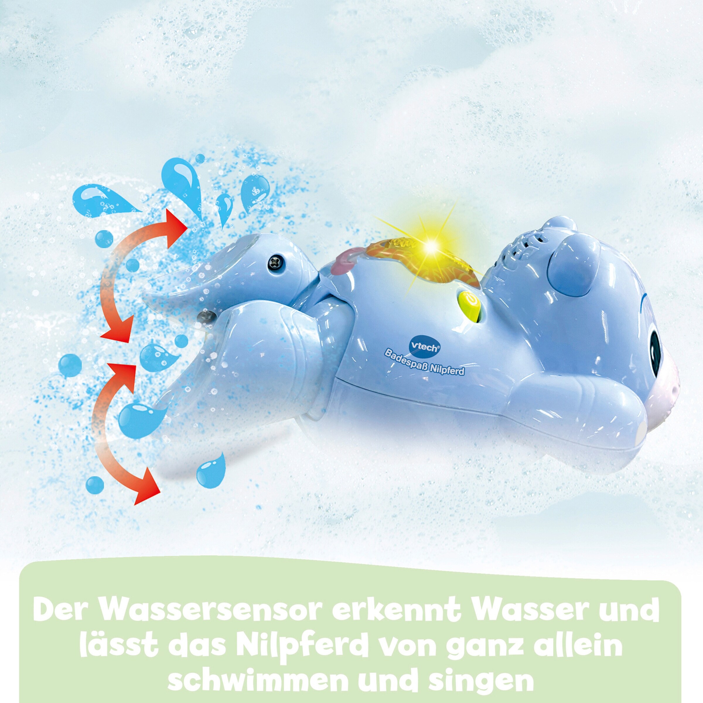 Vtech - VTech Baby Badespaß Nilpferd