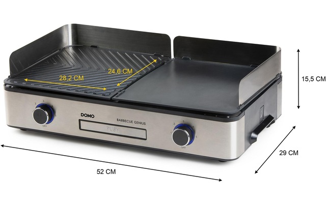 Domo Tischgrill »DO9259G 2400 W« 2400 W