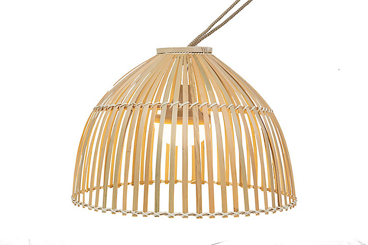 Suspension lumineuse LED Reona ⌀43,5cm 500lm IP54 9W Réglable de chaud à neutre New Garden naturelle