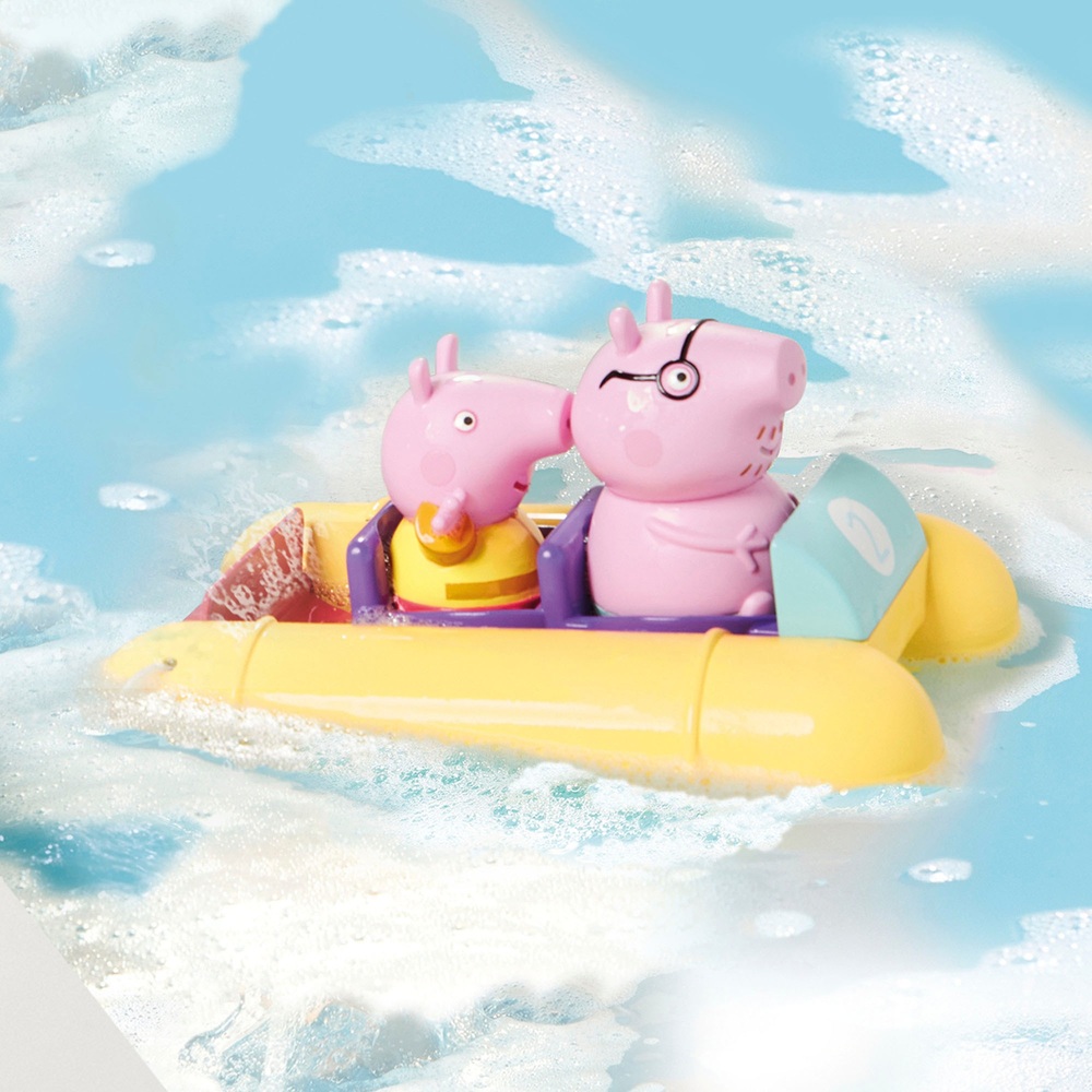 TOMY Toomies Peppa Pig Tretspielzeug Badespielzeug