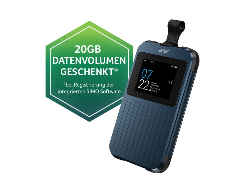 Acer 5G Hotspot Connect Enduro M3 inkl. 20 GB Datenpaket M3 Enduro Hotspot