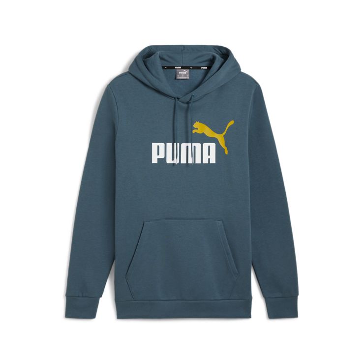 PumaESS+ 2 Col Big Logo Hoodie FL - grau