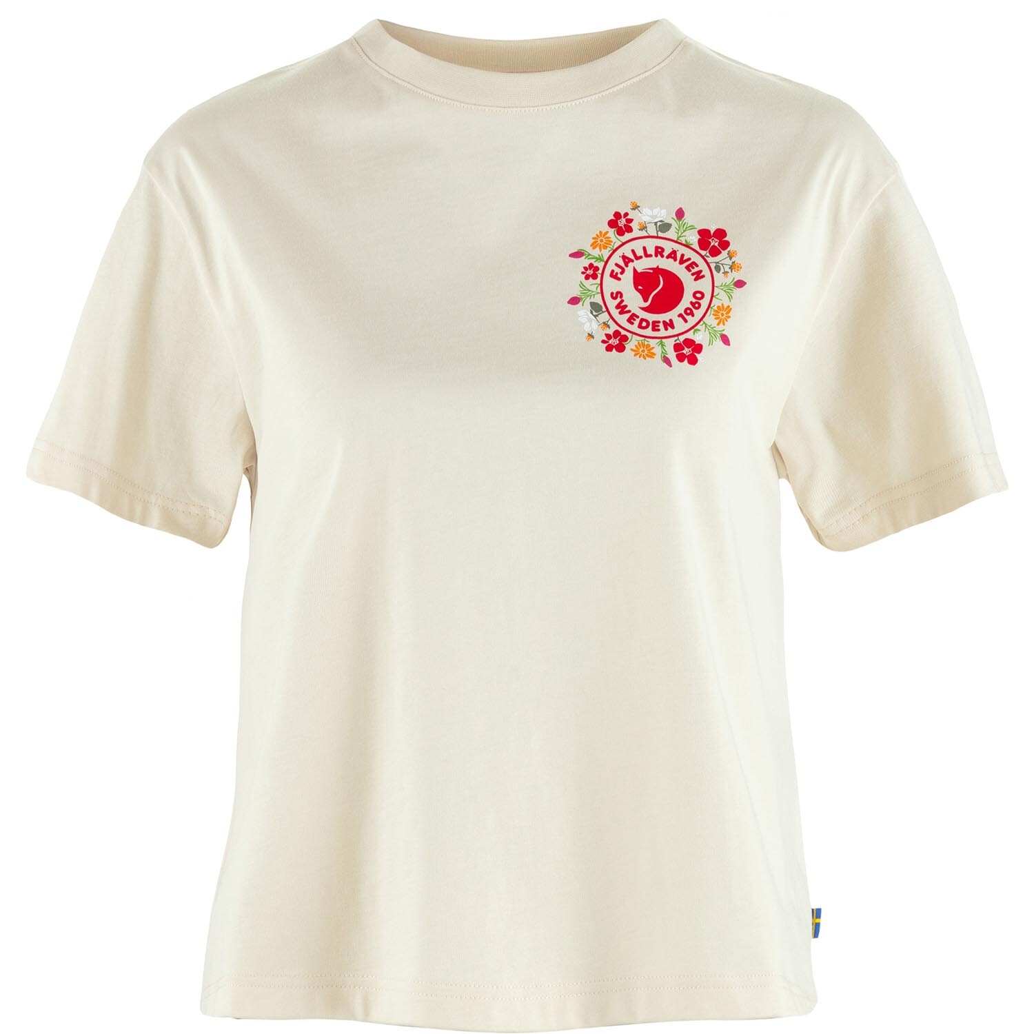 Fjällräven Womens Fjällblomster Logo T-shirt