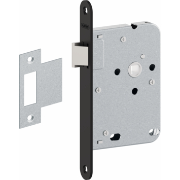 Abus loopslot voorplaat zwart