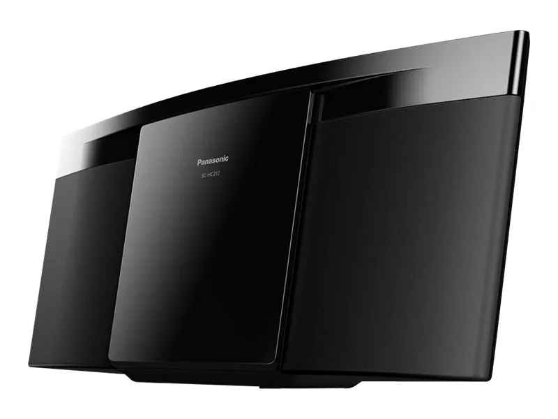 Panasonic SC-HC212 - Mikrosystem - 2 x 10 Watt - sort