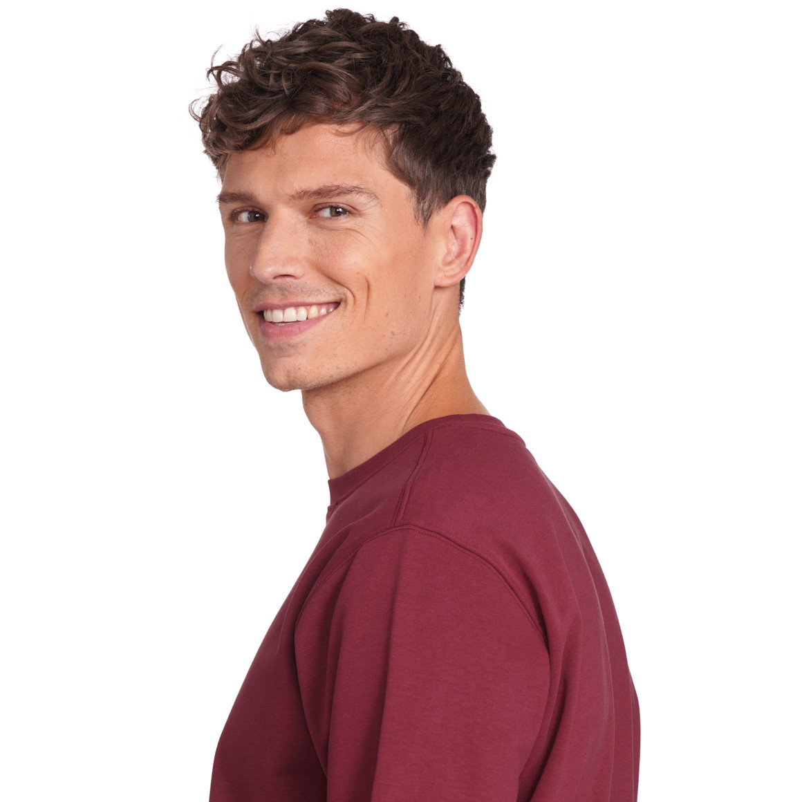 VanVaan Herren Sweatshirt dunkelrot