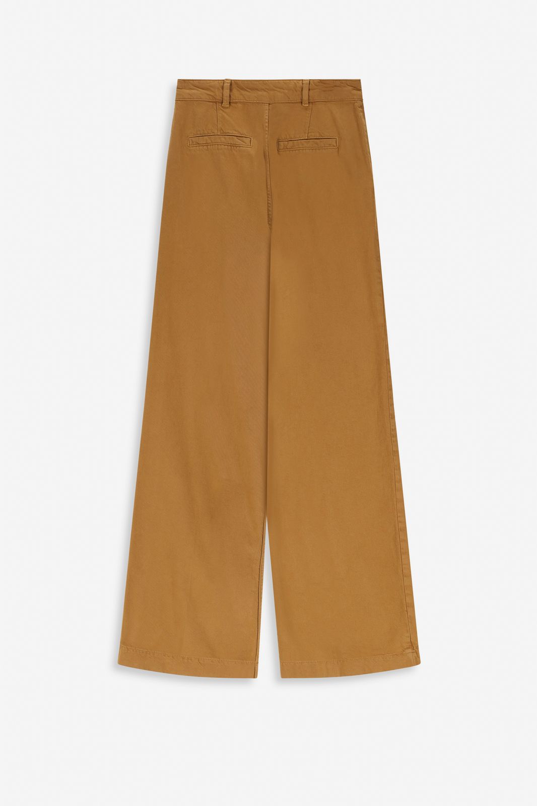 Bruine wide leg jeans