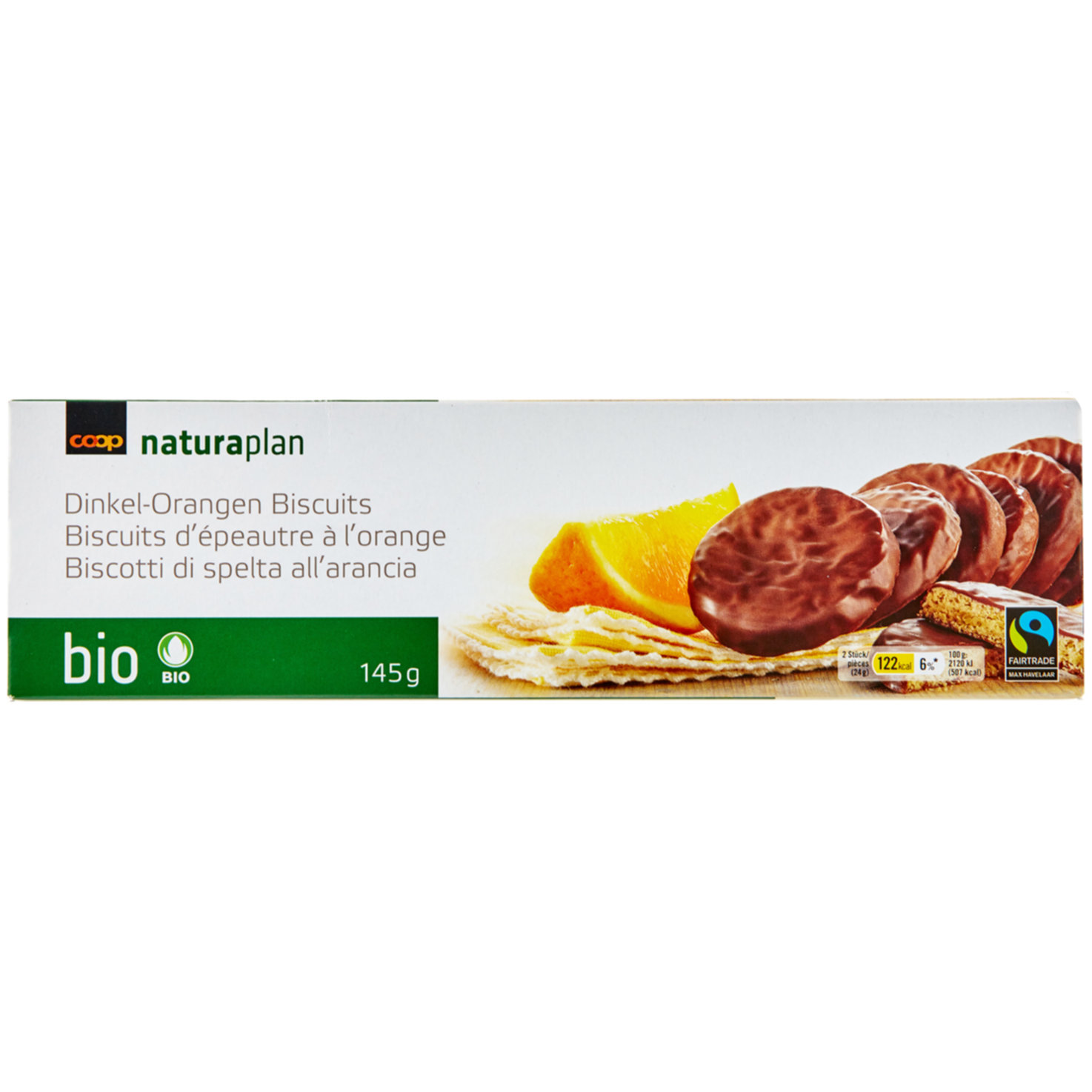 Naturaplan Bio Fairtrade Dinkel Orangen