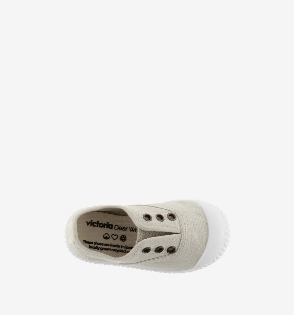 1915 INGLESA TENNIS TOILE DREC® ÉLASTIQUE Baskets en toile avec élastique pour enfant HIELO