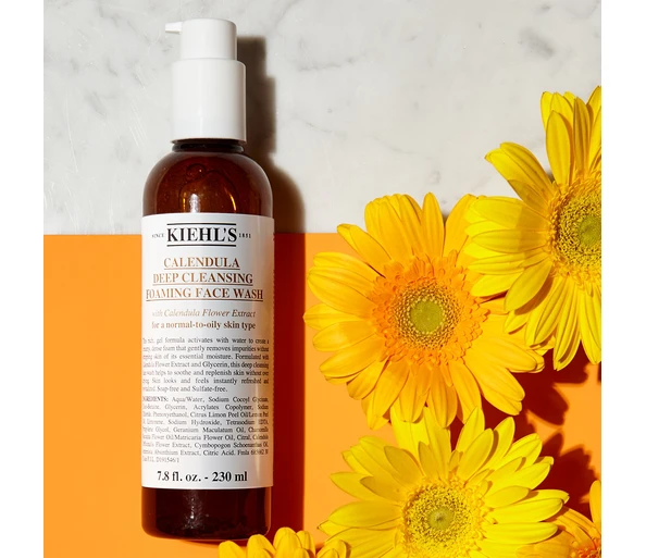 KIEHL'S Calendula Deep Cleansing Foaming Face Wash