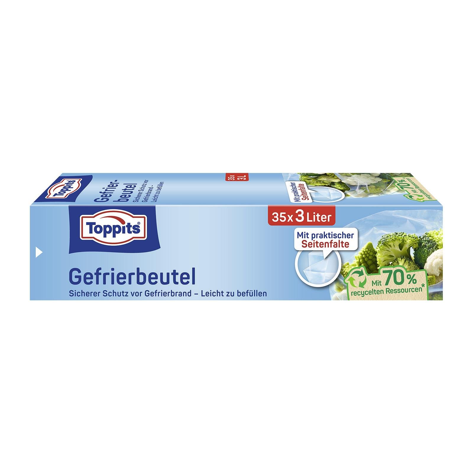 Toppits Gefrierbeutel 3L