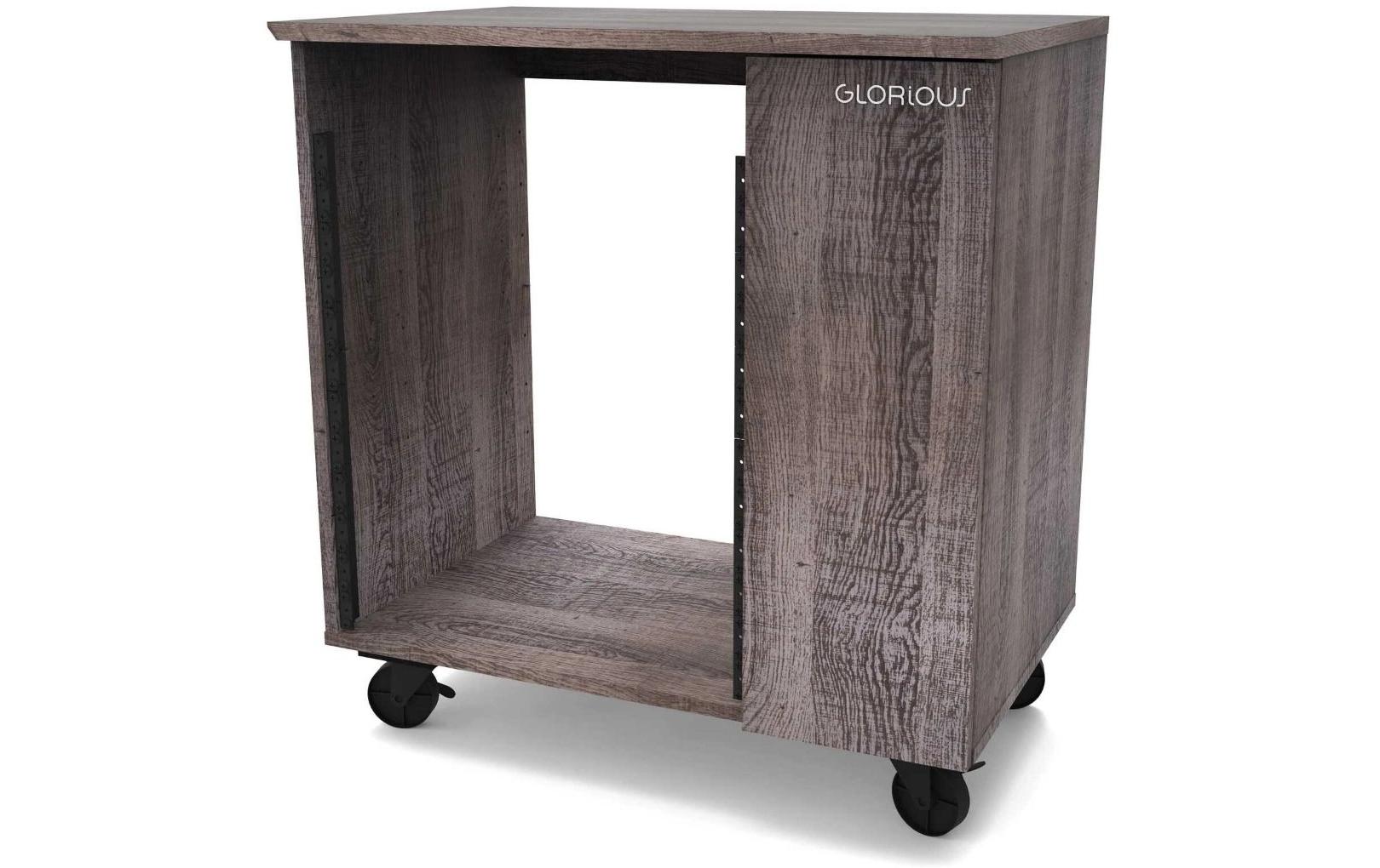 Erweiterung Modular Side Rack – Walnuss<br>Studio-Rack-Erweiterung