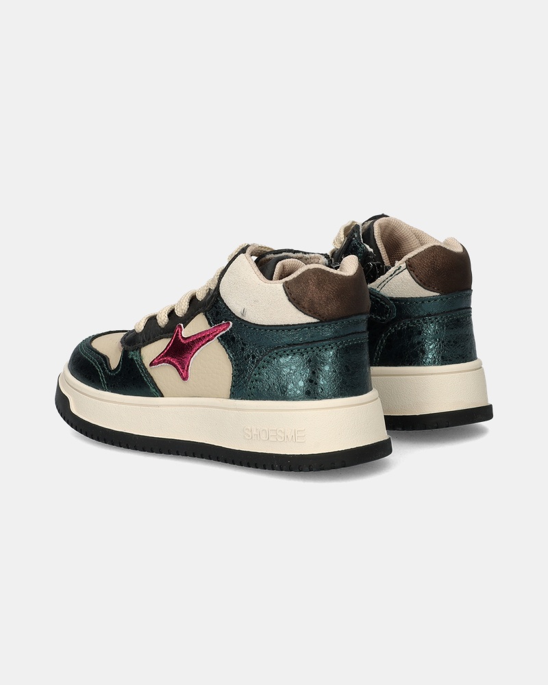 Shoesme Hoge sneakers  - groen