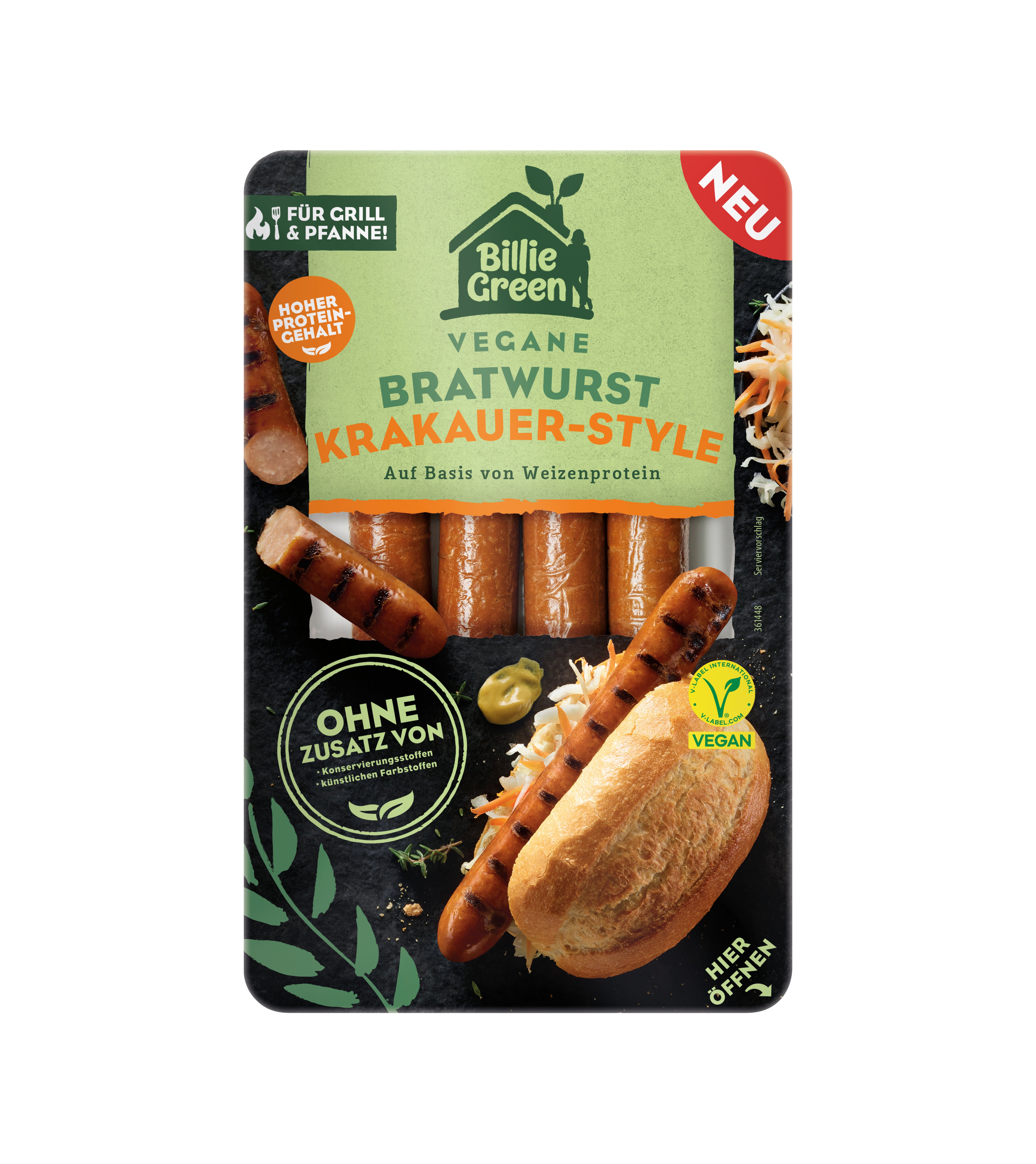 Billie Green Bratwurst Krakauer Style