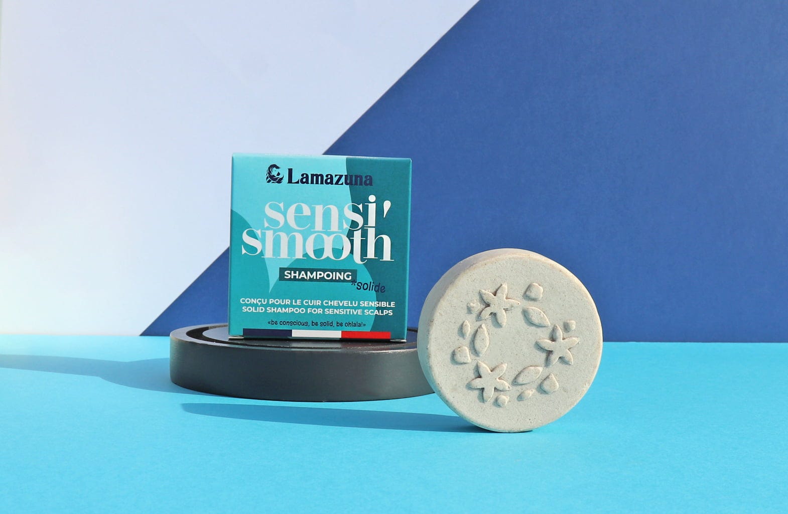 Lamazuna  sensi' smooth Festes Shampoo, 70 ml