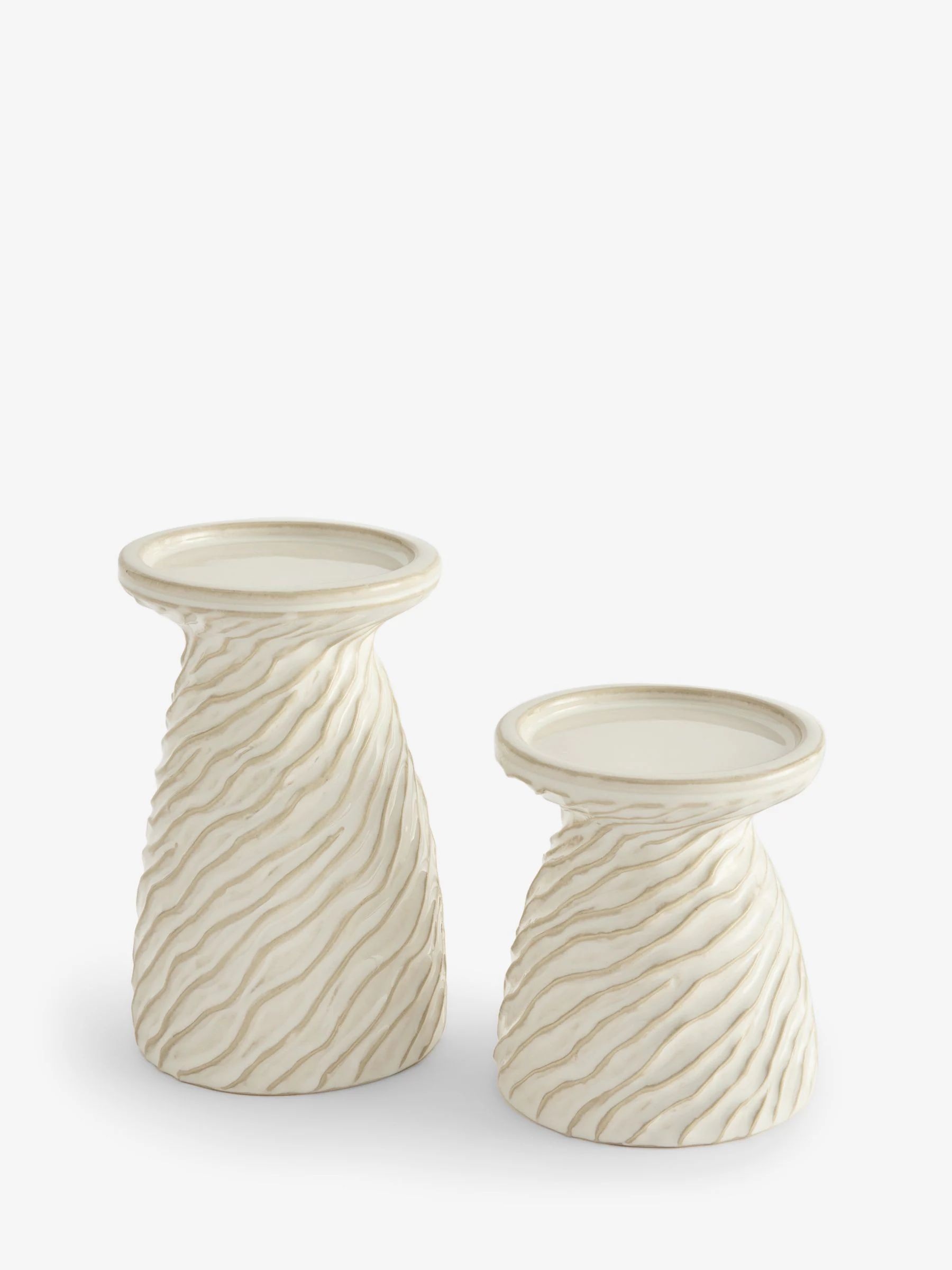 Fairford Ceramic Pillar Candle Holder