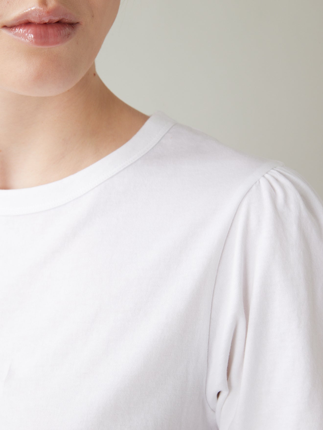 T-shirt manches courtes ballon femme - coton bio