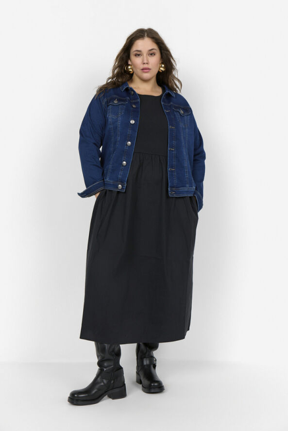 Wasabiconcept Curvy WA-SUMMER 4 Jakke Mørk denim 2494 mørk denim