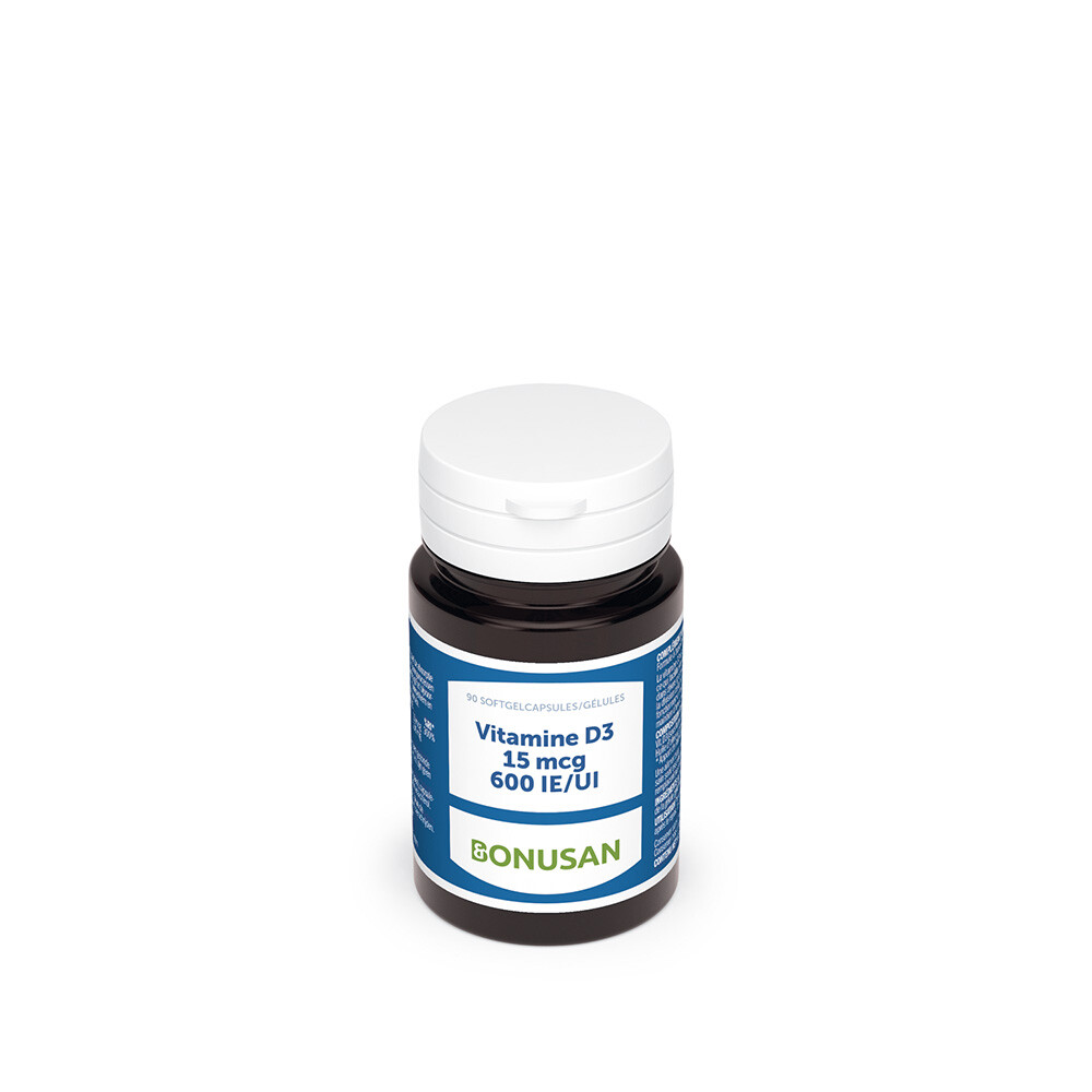 Bonusan Vitamine D3 15 mcg / 600 IE 90 softgels