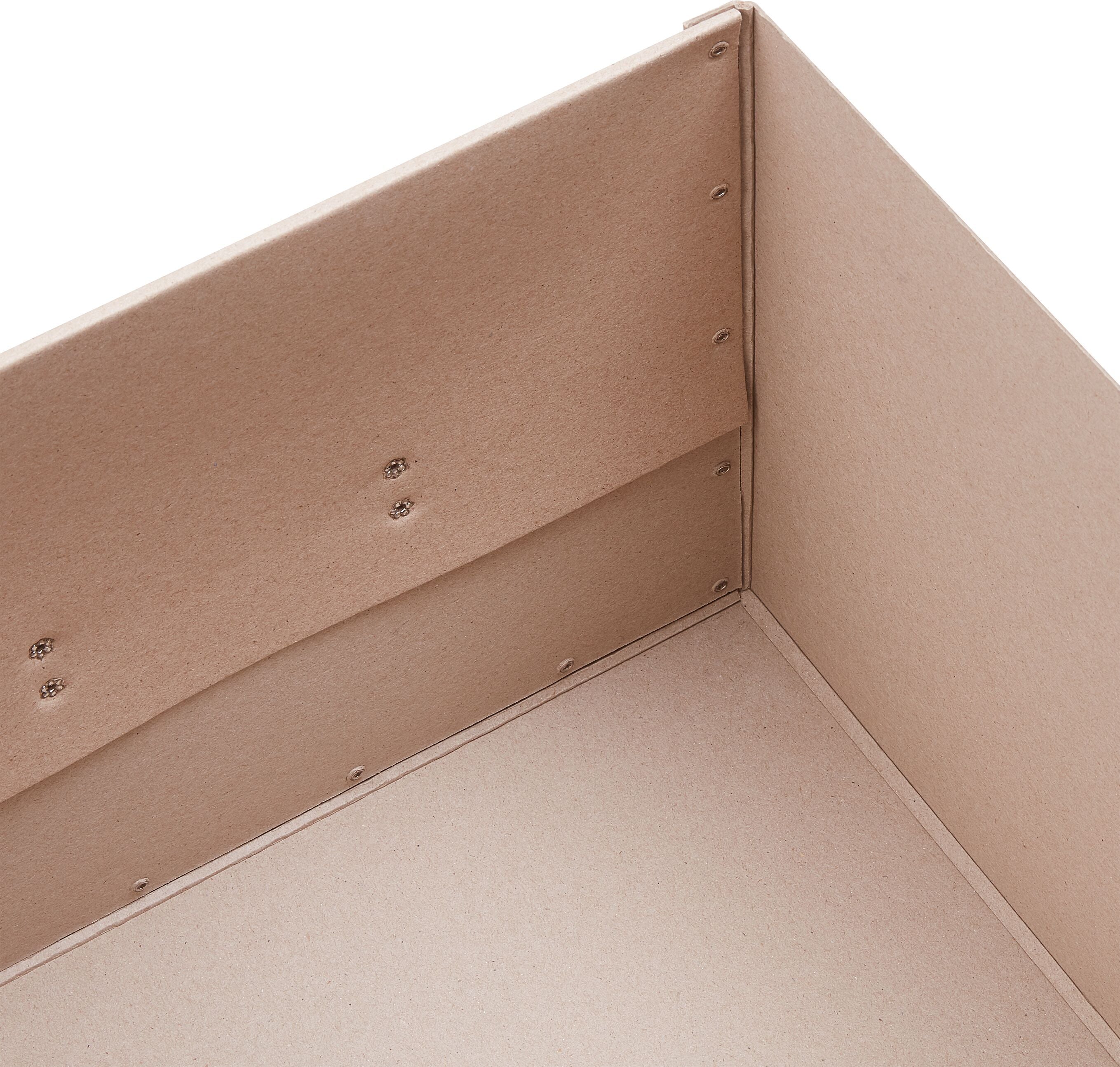 BIGSO Aufbewahrungsbox - Natur / B: 37.0 cm x T: 37.0 cm x H: 24.5 cm