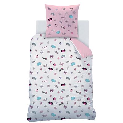 Parure de lit enfant 2 pièces Minnie - DISNEY®