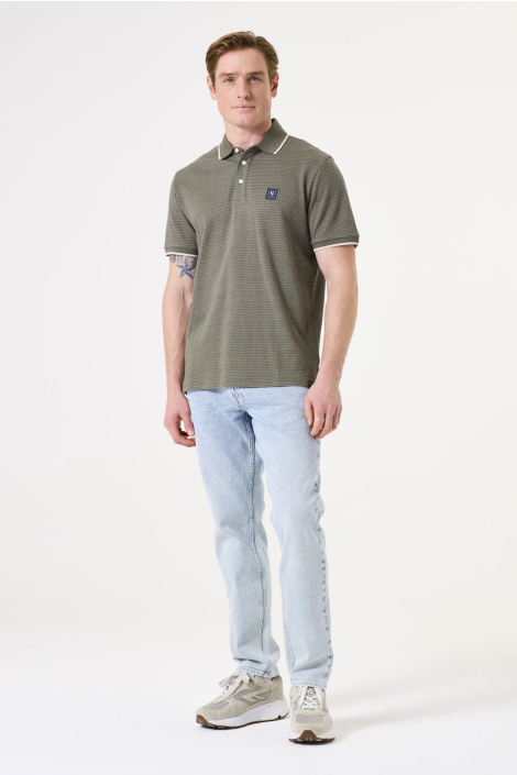 Garcia groene heren polo