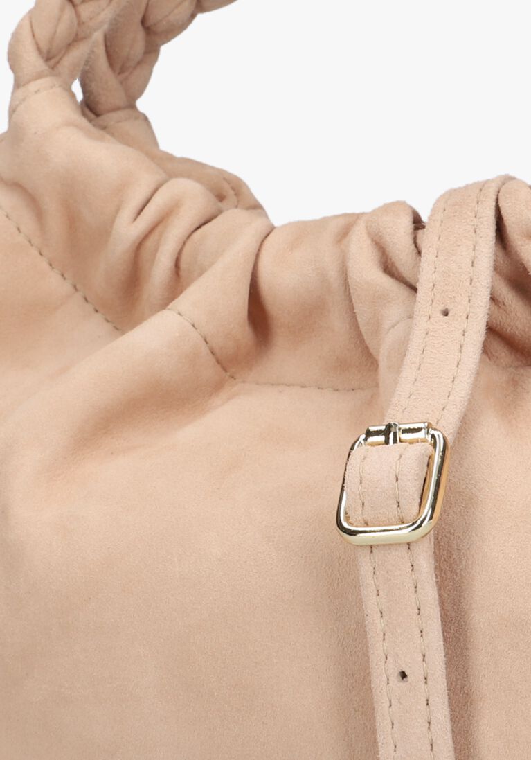 beige unisa schoudertas zameli