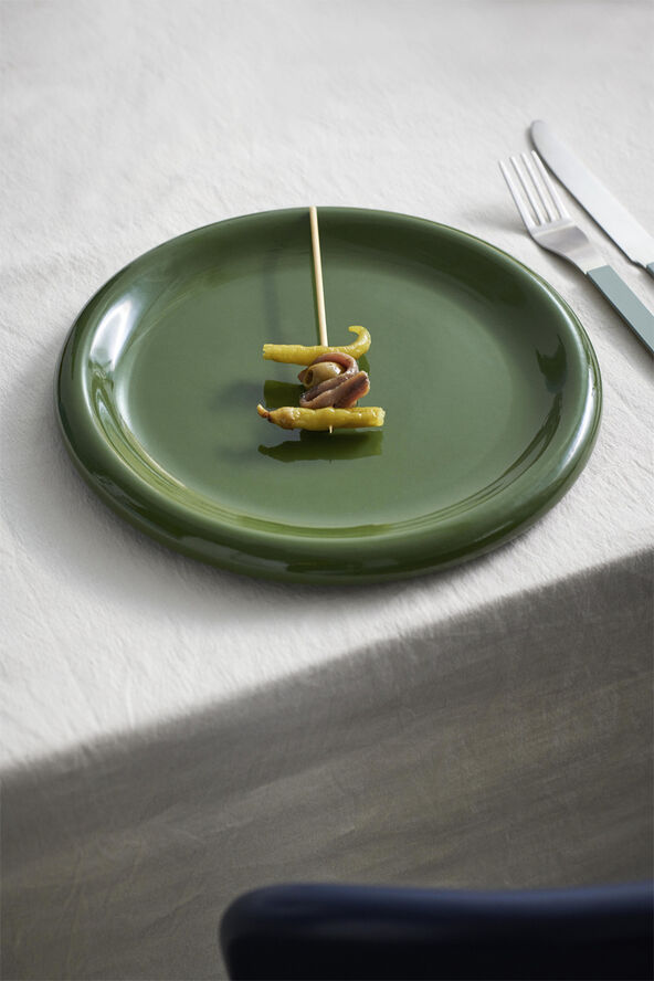 Hay Barro Plate-Set of 2-Ø24-Green
