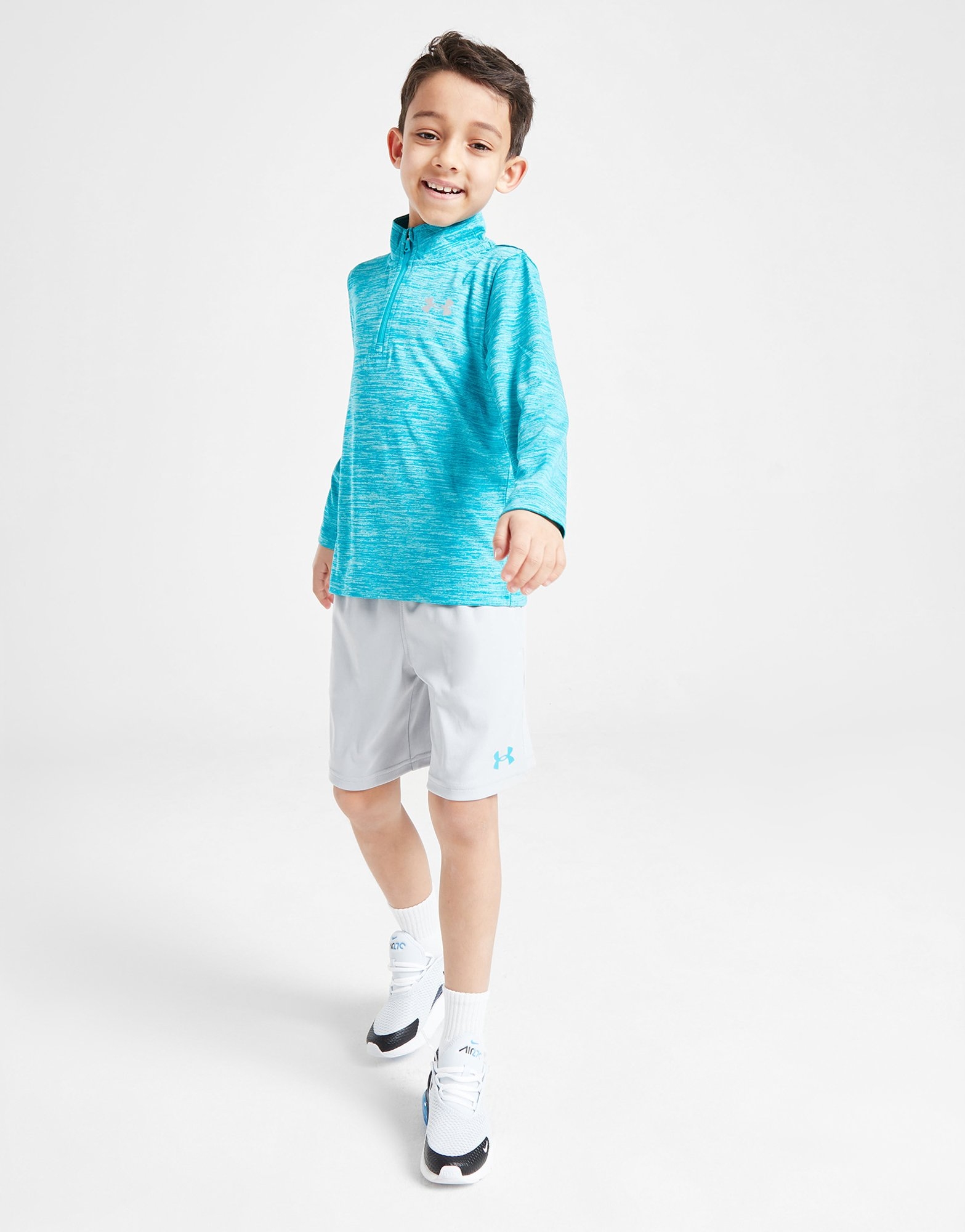 Under Armour Ensemble Haut Manches Longues / Short Enfant