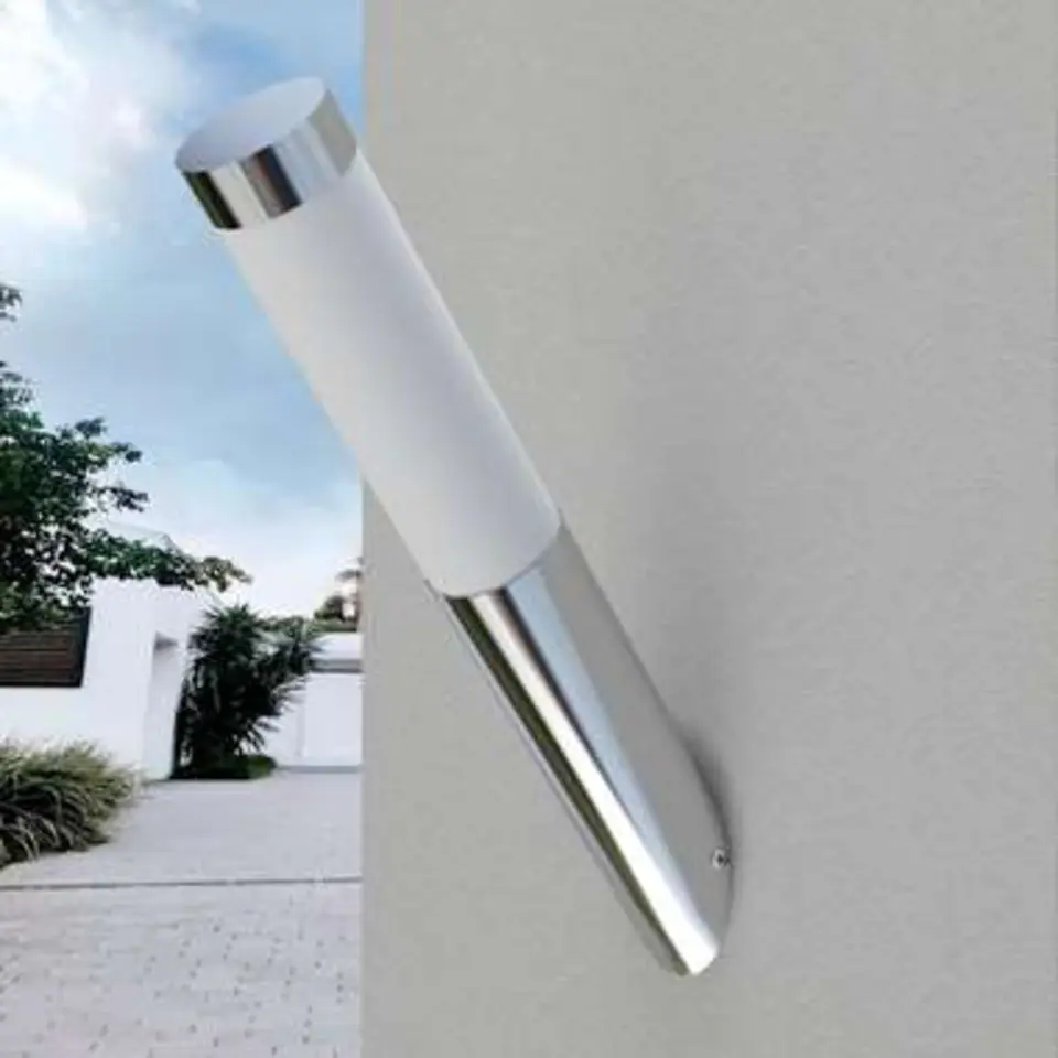 vidaXL - Buitenverlichting - Zilver - Roestvrij staal