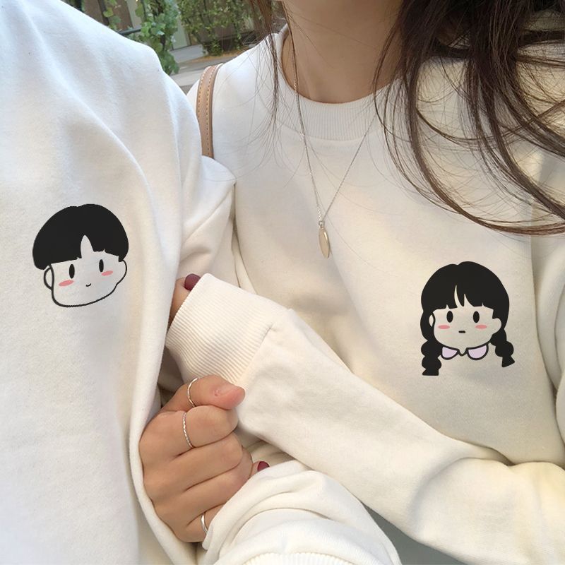 Everose - Sweatshirt met bijpassende gezichtsprint