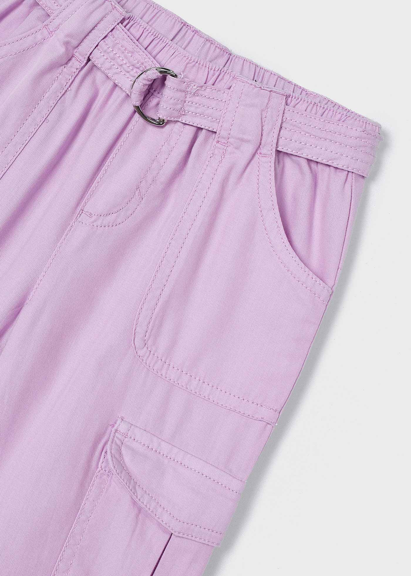 Calça jeans escura feminina com cinto