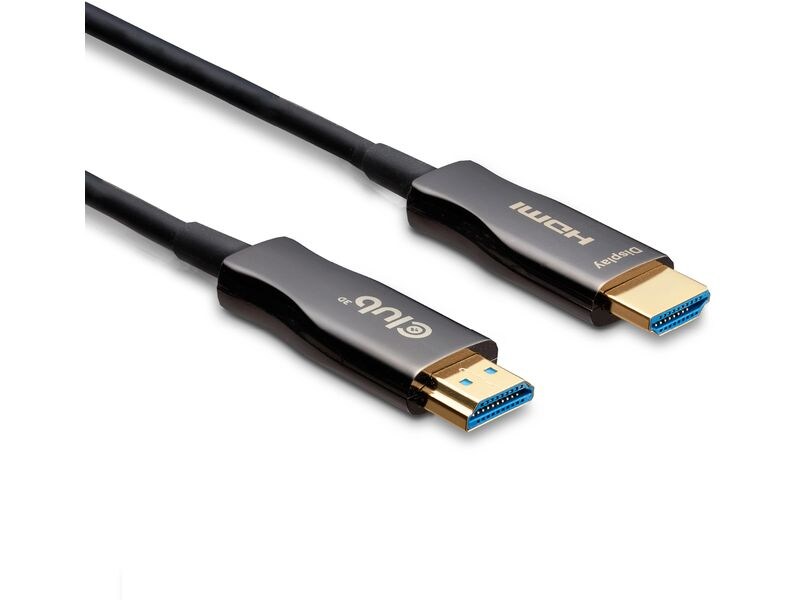 Club 3D Optisches Kabel CAC-1392 lub HDMI - HDMI, 30 m Aktive optische Hybrid-HDMI-Hochgeschwindigkeitskabel