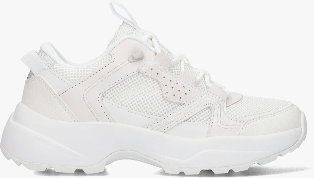 WODEN witte woden lage sneakers sif reflective