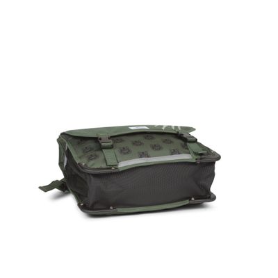 Cartable réversible Tiger - 38 cm - 2 compartiments - vert - Pol Fox