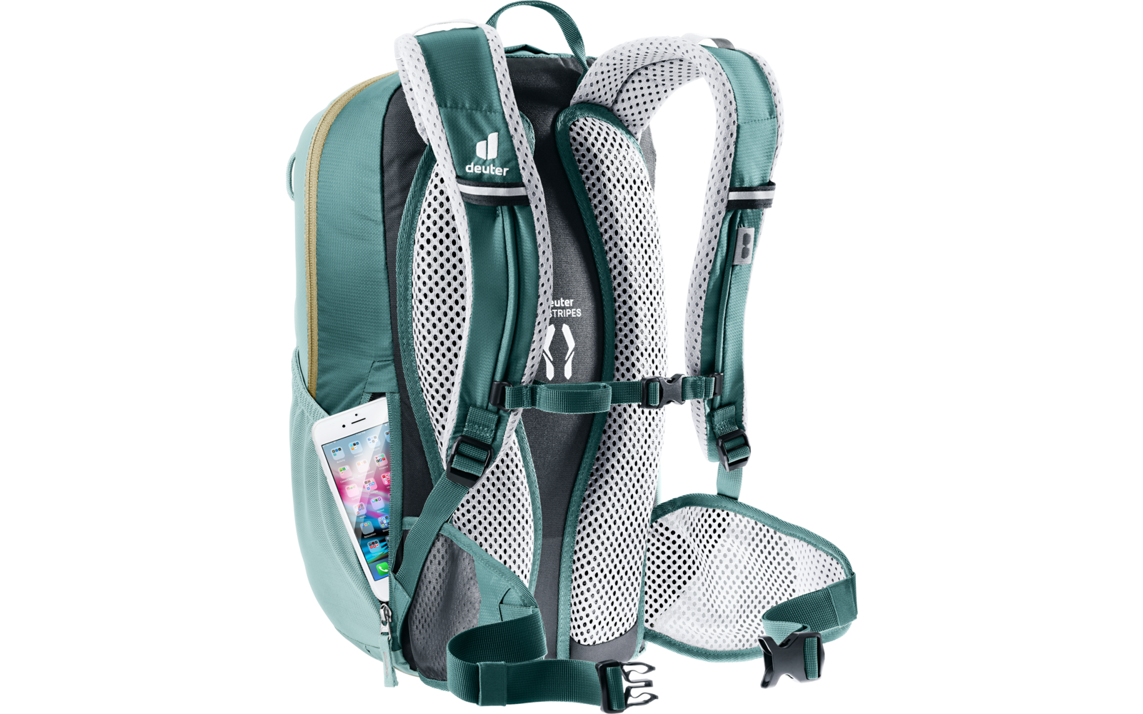 Deuter Bike I 18 SL Fahrradrucksack 18 Liter Jade Deepsea